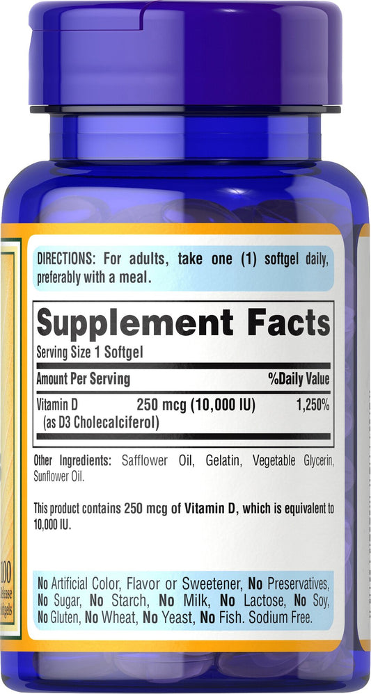 Vitamina D3 Puritan’s Pride