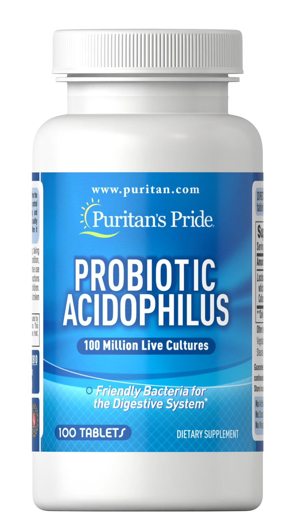 Probiótico Acidophilus Puritan's Pride