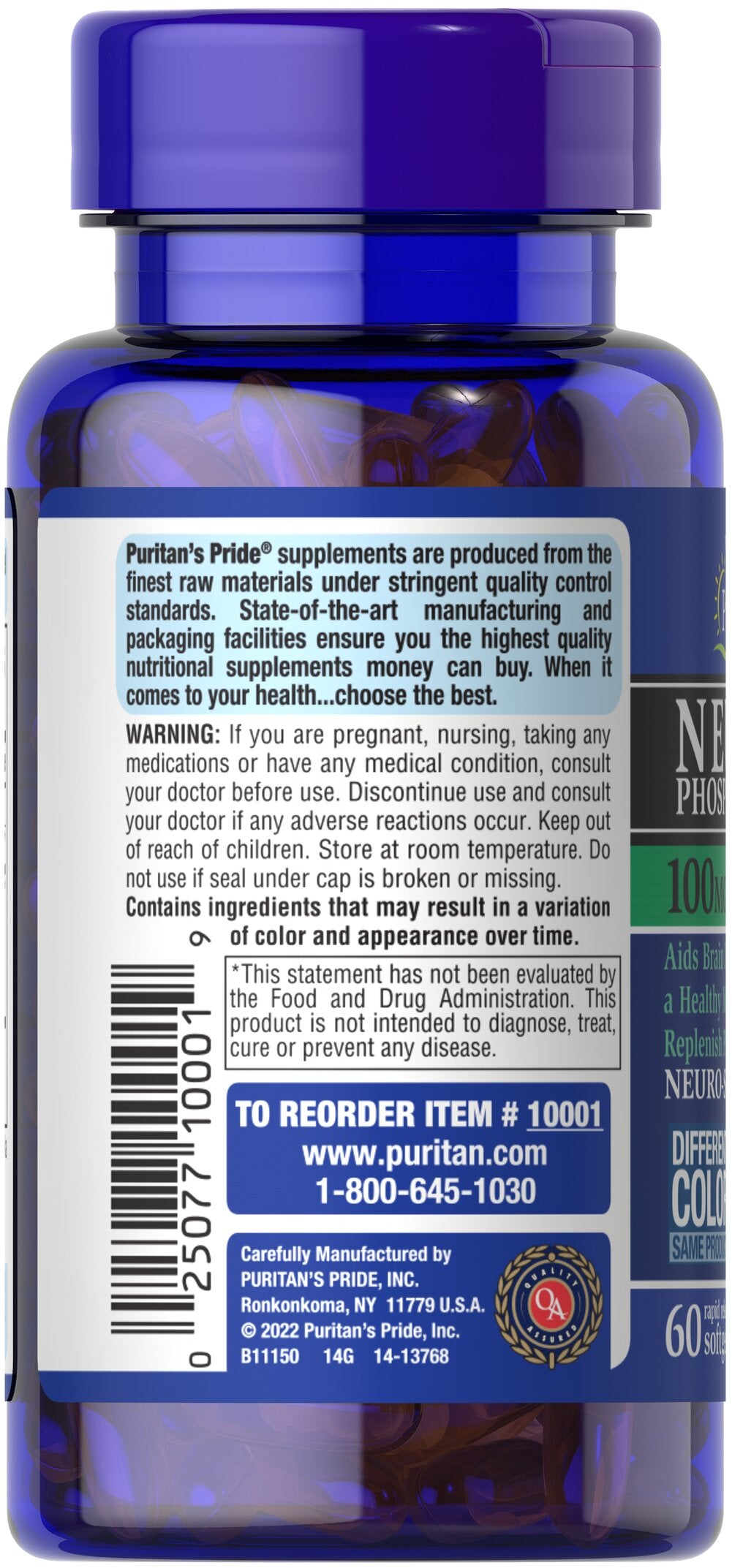 Neuro PS Puritan’s Pride