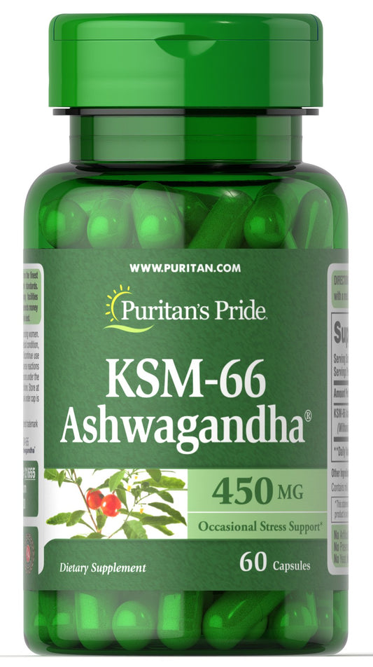 Ashwagandha KSM-66 Puritan’s Pride