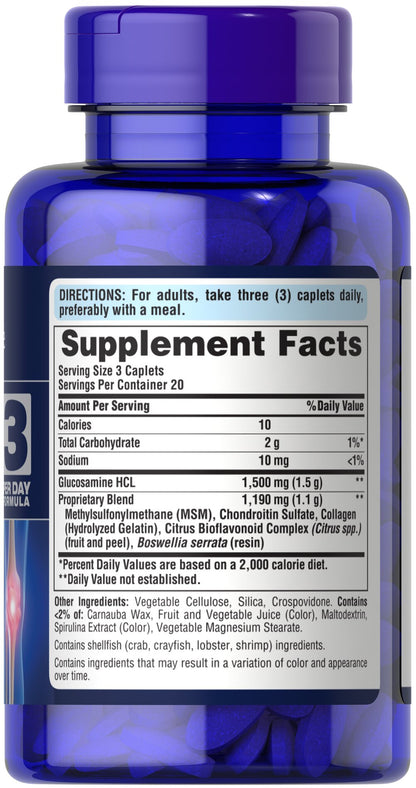 Glucosamine, Chondroitin & MSM Puritan's Pride