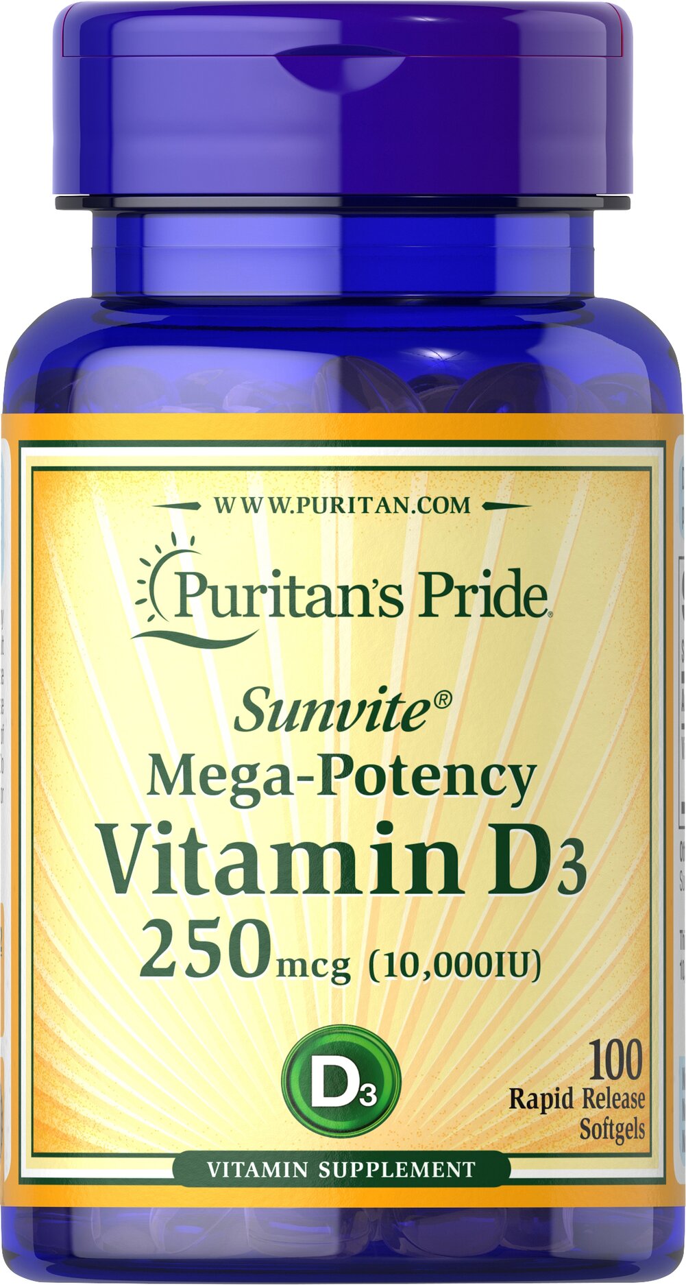 Vitamina D3 Puritan’s Pride