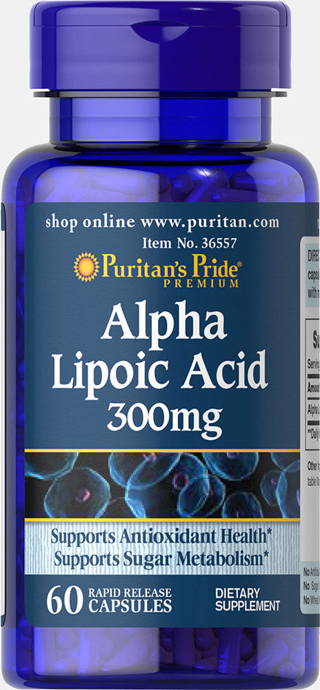 Ácido alfa lipoico Puritan’s Pride