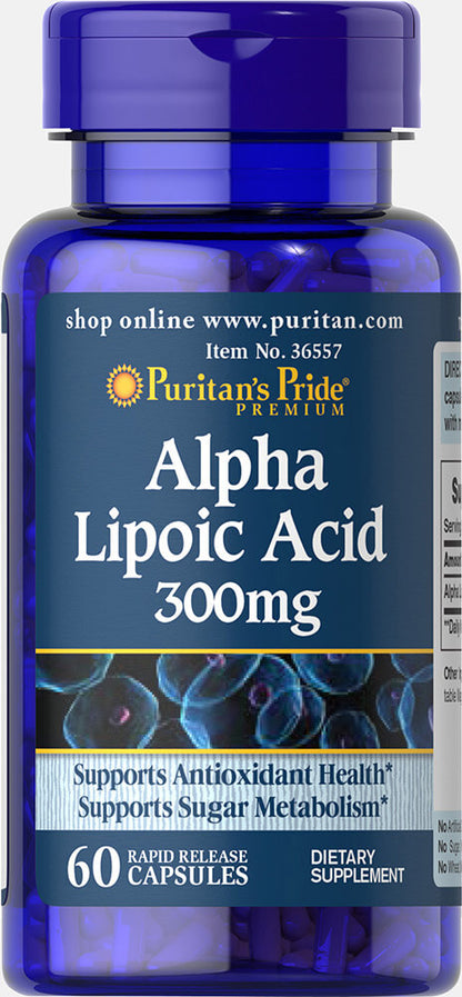 Ácido alfa lipoico Puritan’s Pride