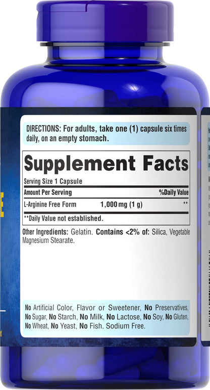 L-ARGININE Puritan’s Pride