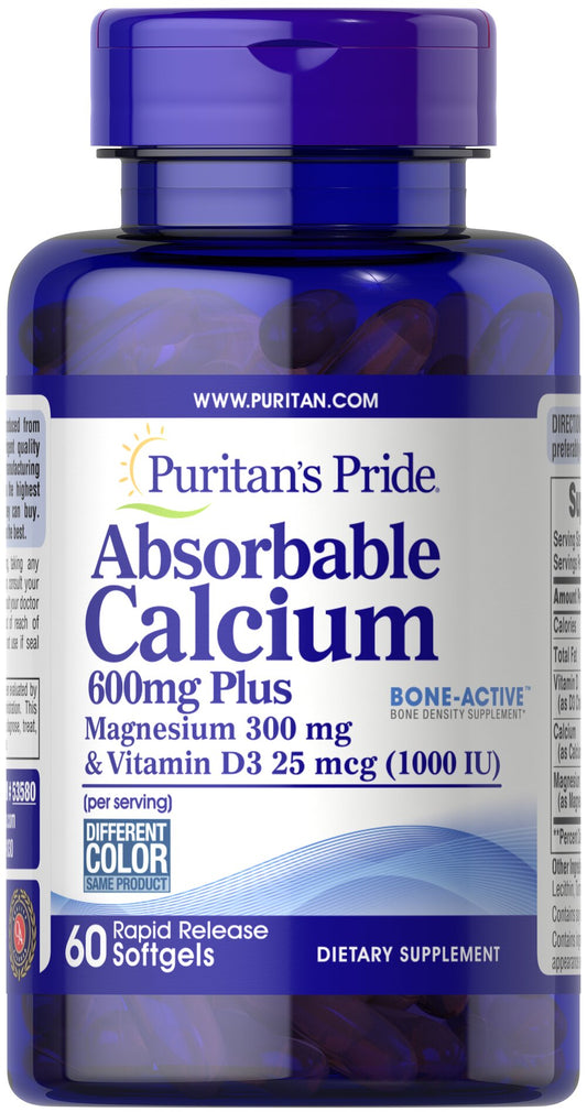 Calcio Absorbible Puritan's Pride
