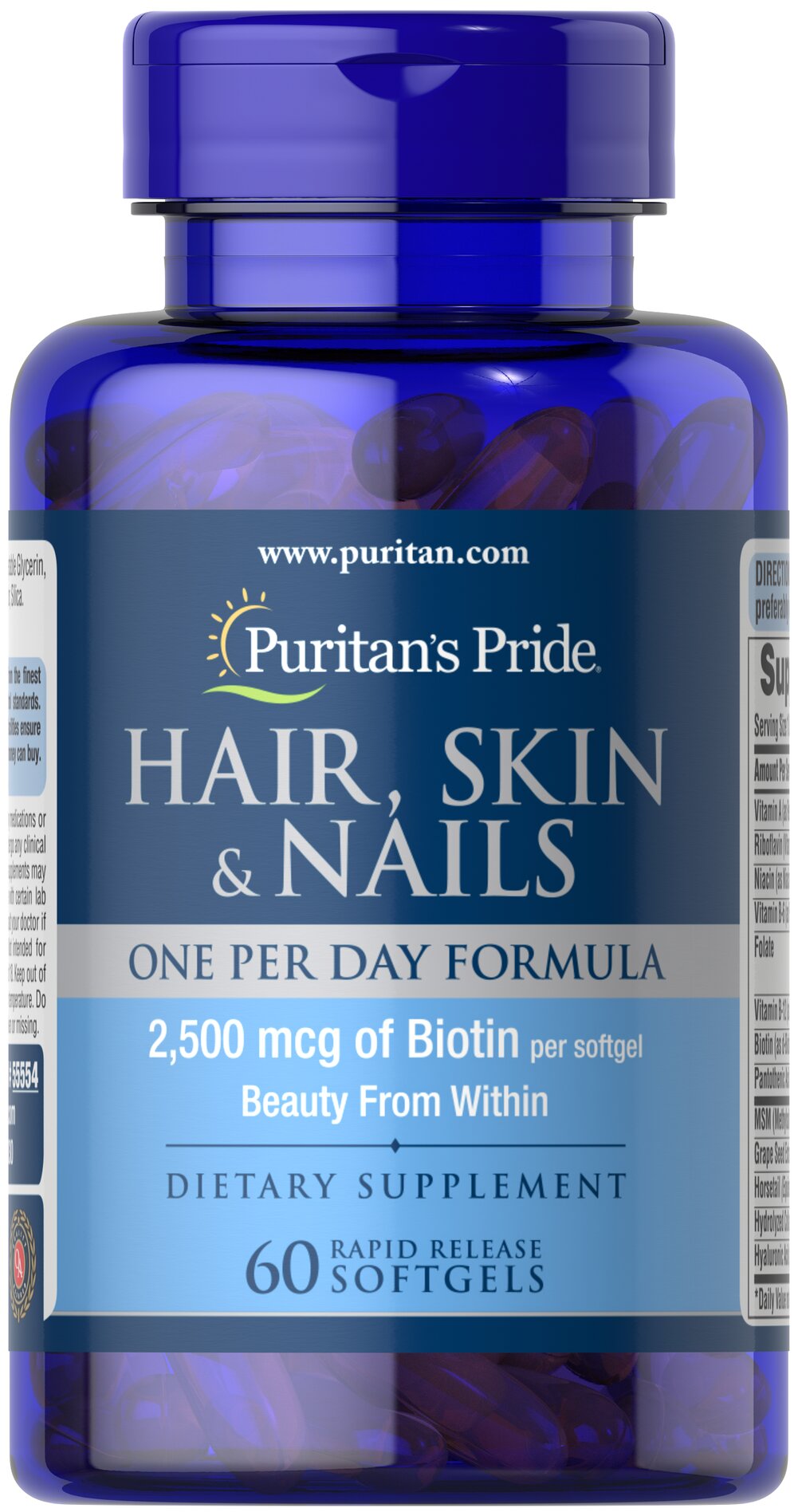 Cabello, Piel y Uñas Puritan’s Pride